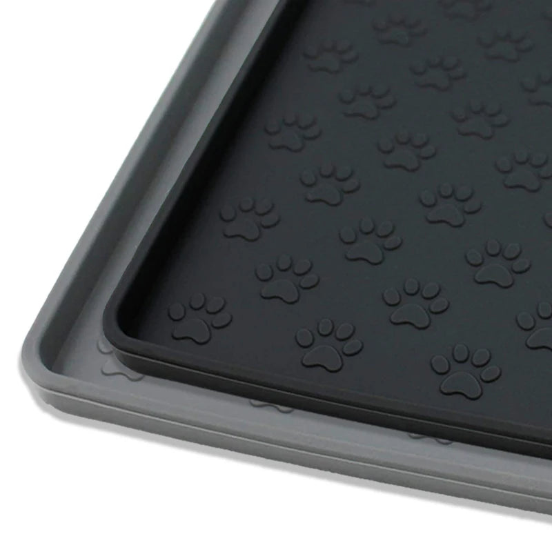Tapis de protection en silicone pour gamelle chiens ou chats