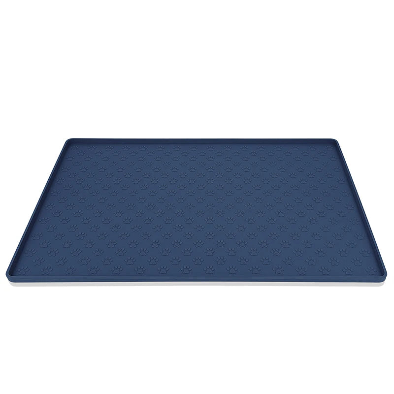 Tapis de protection en silicone pour gamelle chiens ou chats